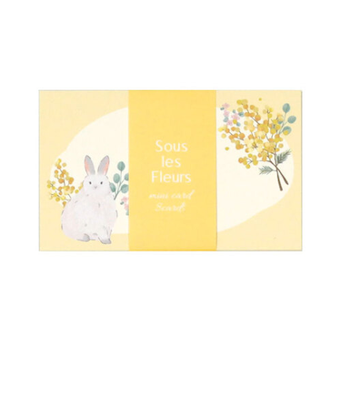 ラボクリップ（LABCLIP）　スーレフルール　ミニカード　A26-SFMC-YE　イエロー