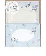 ラボクリップ（LABCLIP）　スーレフルール　レターセット　A26-SFLS-BL　ブルー