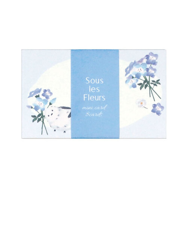 ラボクリップ（LABCLIP）　スーレフルール　ミニカード　A26-SFMC-BL　ブルー