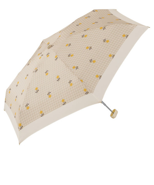 ダブリュピーシー（Wpc.）　プレイドフラワー　ミニ　ベージュ