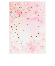 クローズ・ピン　桜グリーティングカード　富士山