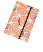 ジェイハンズ　京都　お薬手帳カードケース　麻の葉　ピンク