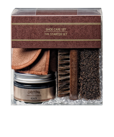 コロンブス×ハンズ　シューケアスターターセット　ブラック