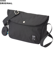 ハンズオリジナル モズ リサイクルナイロンショルダー ブラック