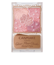 キャンメイク（CANMAKE）　グロウフルールチークス（ブレンドタイプ）　B02　ローズバレリーナ