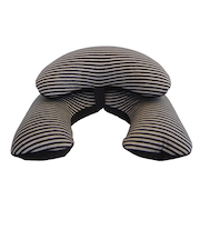 ゴーウェル（gowell）　トラベルクッションボーダークラウド　ブラック