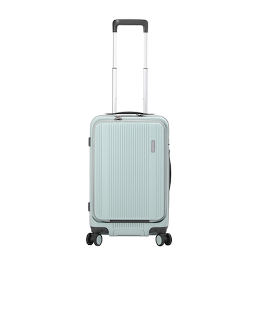 バーマス（BERMAS）　トラベルスマート　フロントオープン　37L　60550　アイスグリーン　50cm
