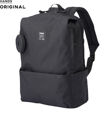 ハンズオリジナル　モズ　リサイクルナイロンリュック　ブラック
