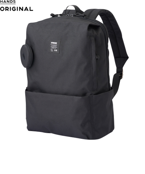 ハンズオリジナル　モズ　リサイクルナイロンリュック　ブラック