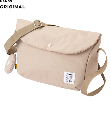 ハンズオリジナル　モズ　リサイクルナイロンショルダー　ベージュ