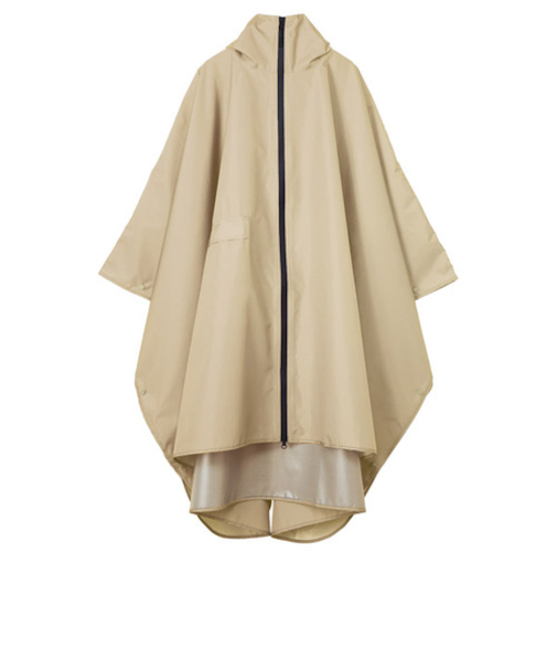 ダブリュピーシー　イーザ（Wpc.　IZA）　レインブレーカーポンチョ　ZA011－911－201　ベージュ