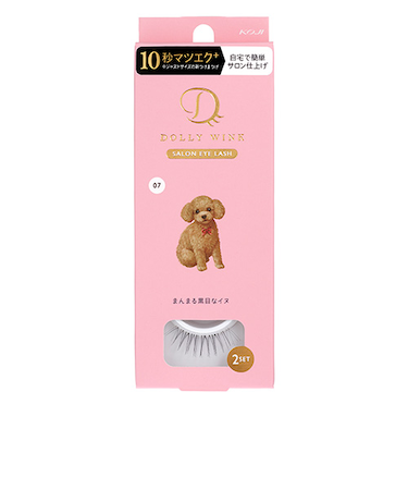 コージー　ドーリーウインク　サロンアイラッシュ　No.7　まんまる黒目なイヌ