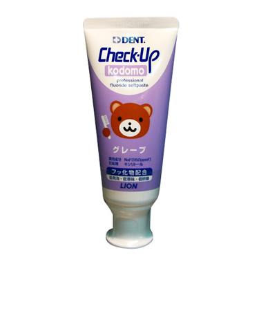 ライオン　チェックアップ　コドモ　グレープ　NEW　60g