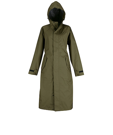 カジメイク　サイクルモードレインコート　L　オリーブ
