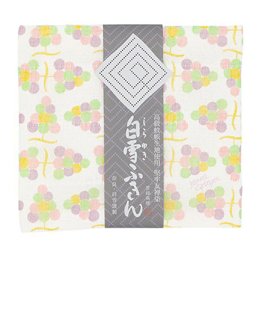 白雪　白雪友禅ふきん　葡萄