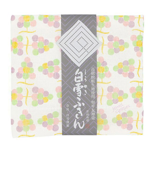 白雪　白雪友禅ふきん　葡萄