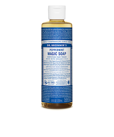 ドクターブロナー（DR.BRONNER’S）　マジックソープ　ペパーミント　S　237mL