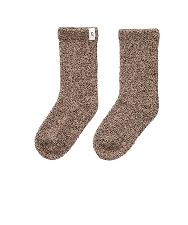 フー（f／u）　モコソックス　YB0002－F－31　チョコレート