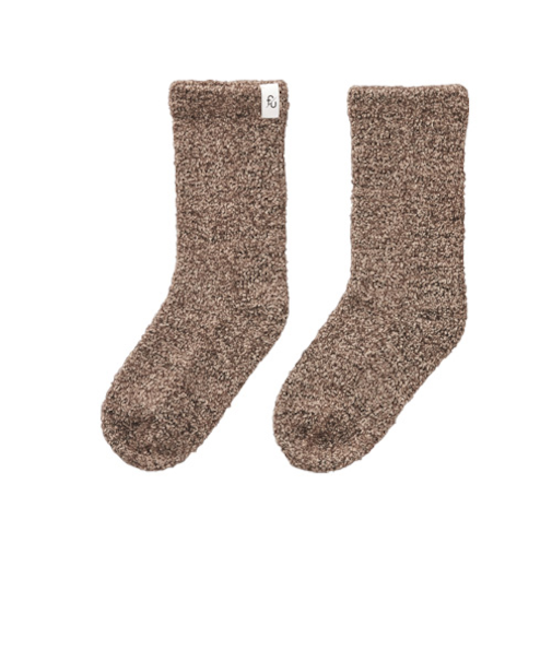 フー（f／u）　モコソックス　YB0002－F－31　チョコレート