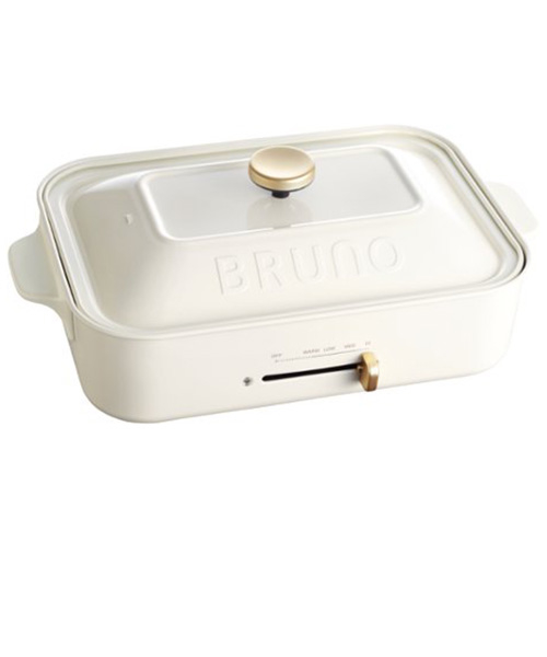 ブルーノ（BRUNO） コンパクトホットプレート ホワイト｜ハンズの通販