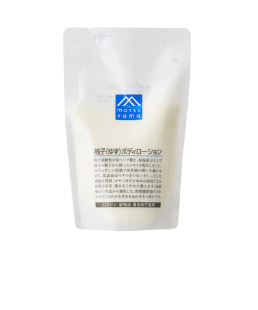 松山油脂　Mマーク　柚子ボディローション　詰替　280mL