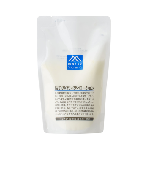 松山油脂　Mマーク　柚子ボディローション　詰替　280mL