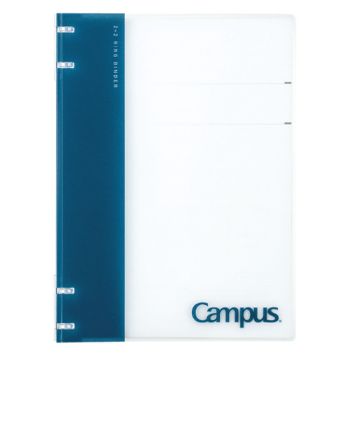 コクヨ（KOKUYO）　キャンパス　ノートのように使えるバインダー（2X2リング）　B5　ル-NP704DB　ネイビー