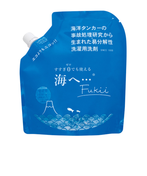 がんこ本舗　洗濯洗剤　海へ…Fukii　詰替パック　380g
