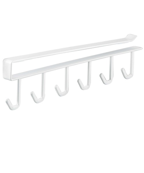 山崎実業　tower（タワー）　戸棚下キッチンツールラック　ホワイト