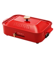 ブルーノ(BRUNO) コンパクトホットプレート レッド