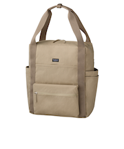 ヘルスニットプロダクト×ハンズ be with fam bag トートリュック ベージュ