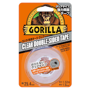 GORILLA ゴリラ両面テープ 1780 クリア