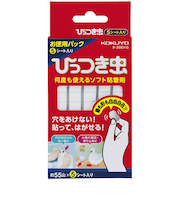 コクヨ(KOKUYO) ひっつき虫 お徳用パック タ-380N×5 約55山×5シート入
