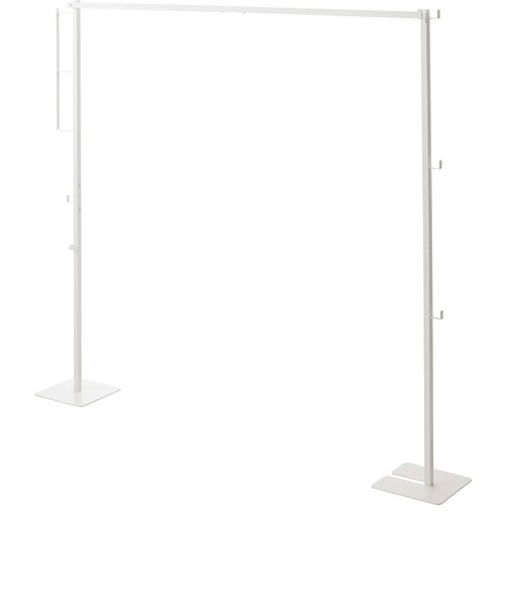 山崎実業　タワー（tower）　折り畳み室内物干し　6619　ホワイト