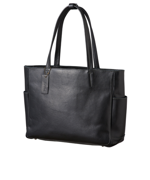 ハンズオリジナル　ガッドワーク　レザートート　M　37500　ブラック