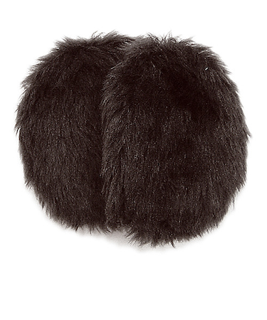 イヤーラックス　フェイクファー　ブラウン　S-Mサイズ