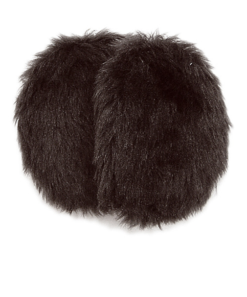 イヤーラックス　フェイクファー　ブラウン　S-Mサイズ