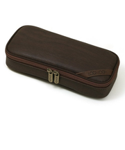 ルンルン（LOONLOON）　664　ウッドペンケース　ダークブラウン