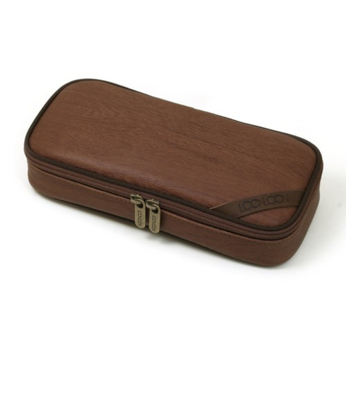 ルンルン（LOONLOON）　664　ウッドペンケース　ブラウン
