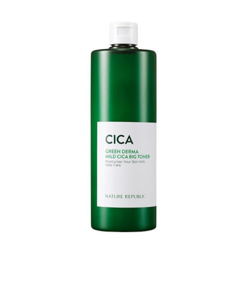 ネイチャーリパブリック　グリーンダーマ　シカビッグトナー　500mL