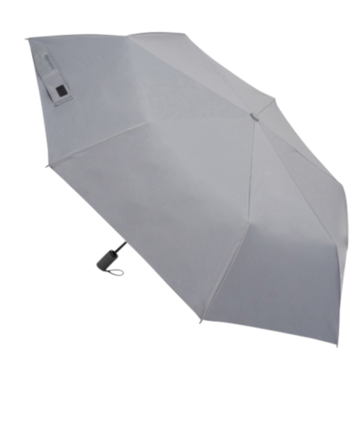 イノベーター×ハンズ　晴雨兼用自動開閉傘　60cm　スチールグレー