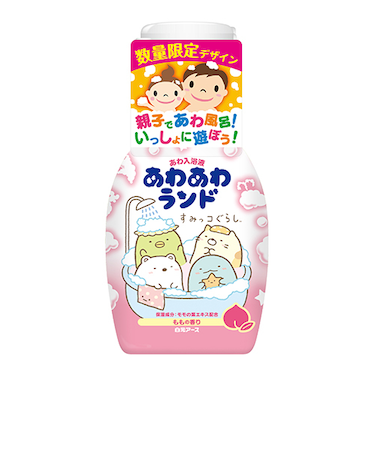 白元アース　あわあわランド　すみっコぐらし　ももの香り　300mL