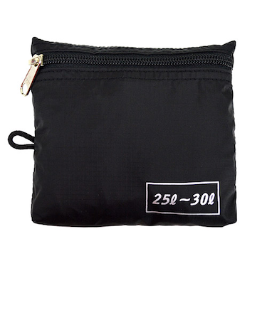 リュックサックカバーM　ブラック