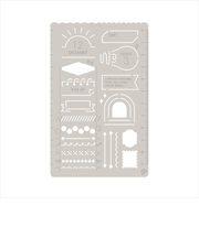 いろは出版　SUNNY　TEMPLATE　FRAME＆LINE