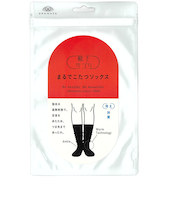 靴下サプリ　まるでこたつソックス　23～25cm　ブラック