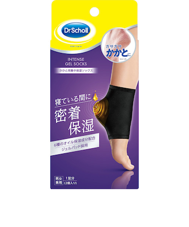 ドクターショール　かかと用集中保湿ソックス　1足入り