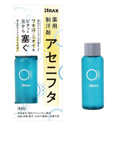 アラクス（ARAX）　薬用制汗剤　アセニフタ　50mL