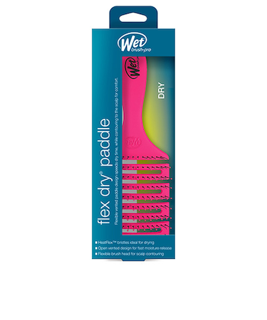 ウェットブラシ　フレックス　ドライ　パドル　ピンク
