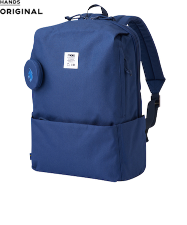 ハンズオリジナル　モズ　リサイクルナイロンリュック　ネイビー