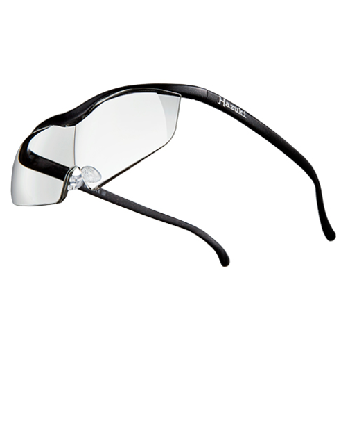 ハズキ（Hazuki）　ハズキルーペ　ラージ　クリアレンズ　黒　1.6倍